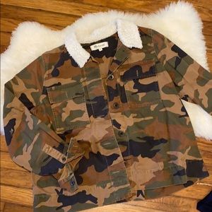 Made well northward camo army jacket